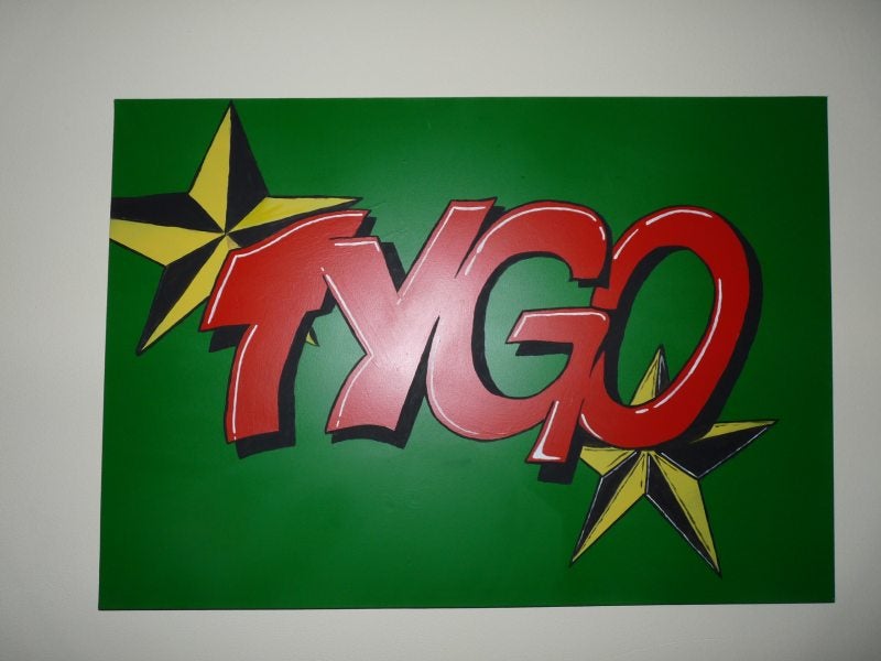 Schilderij Tygo